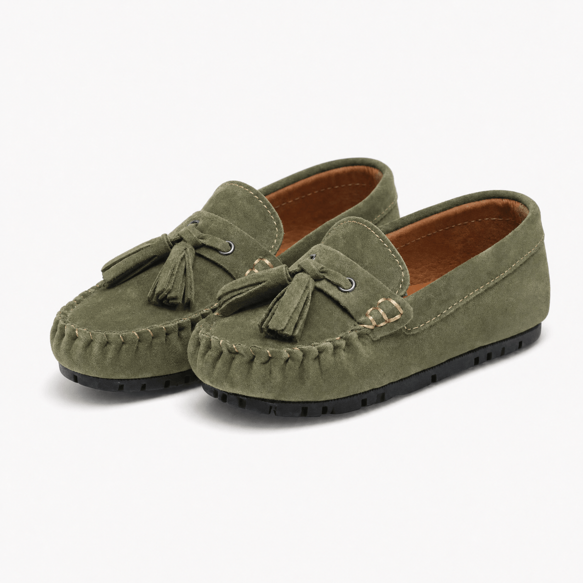 Gentry Morris Suede Tassel Loafers Boys Driving