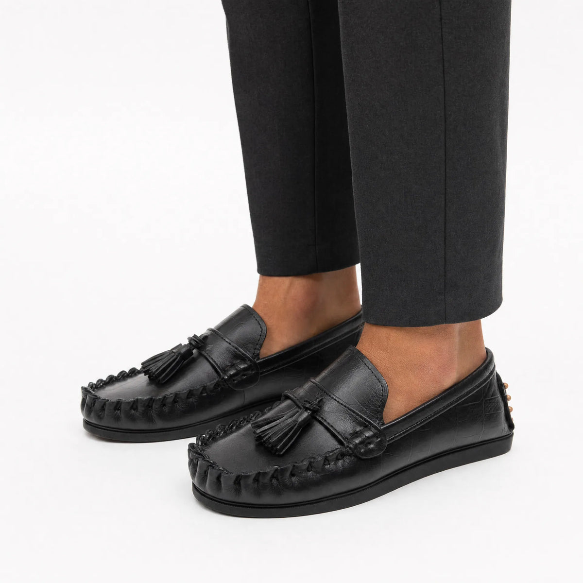 Gentry Morris Tassel Loafers Kids Detail