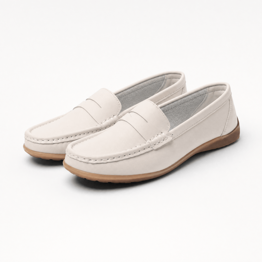Gentry Morris Vintage Suede Loafers Flat Heel