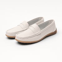 Gentry Morris Vintage Suede Loafers Flat Heel