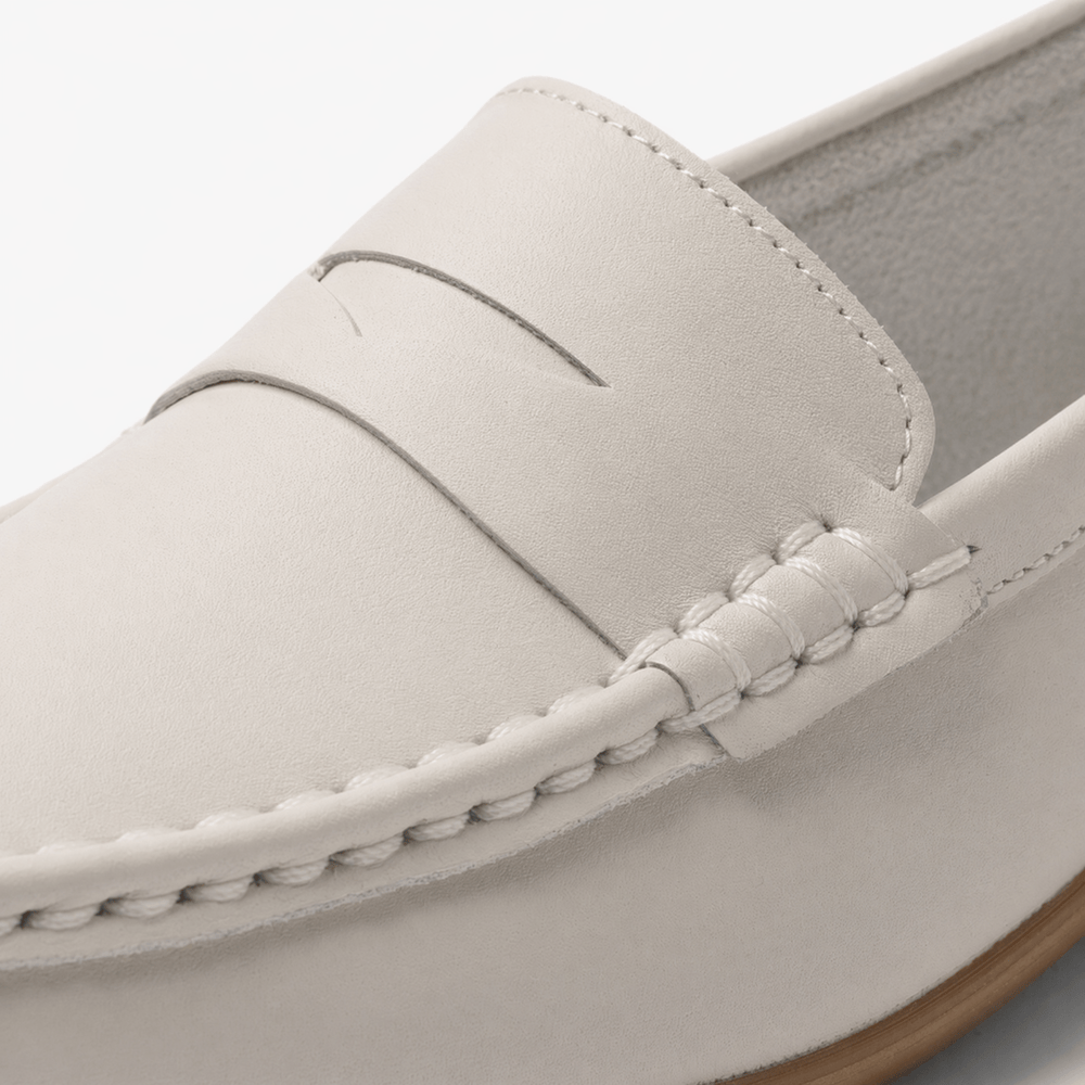 Gentry Morris Vintage Suede Loafers Flat Heel