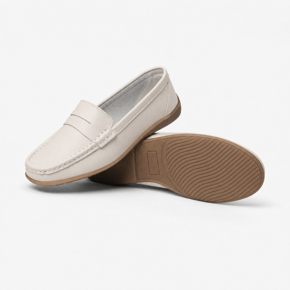 Gentry Morris Vintage Suede Loafers Flat Heel