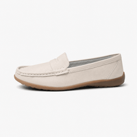 Gentry Morris Vintage Suede Loafers Flat Heel