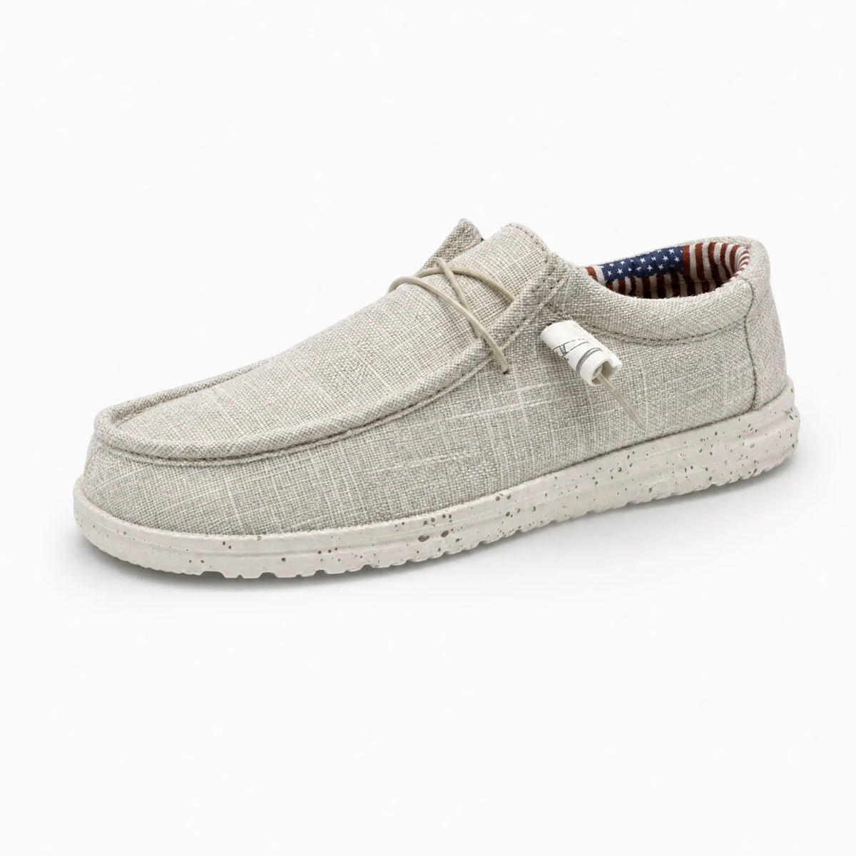 Gentry Morris White / 5.5 Lace Detail Mens Loafers