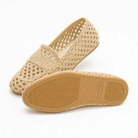 Gentry Morris Woven Loafers Cutout Slip On