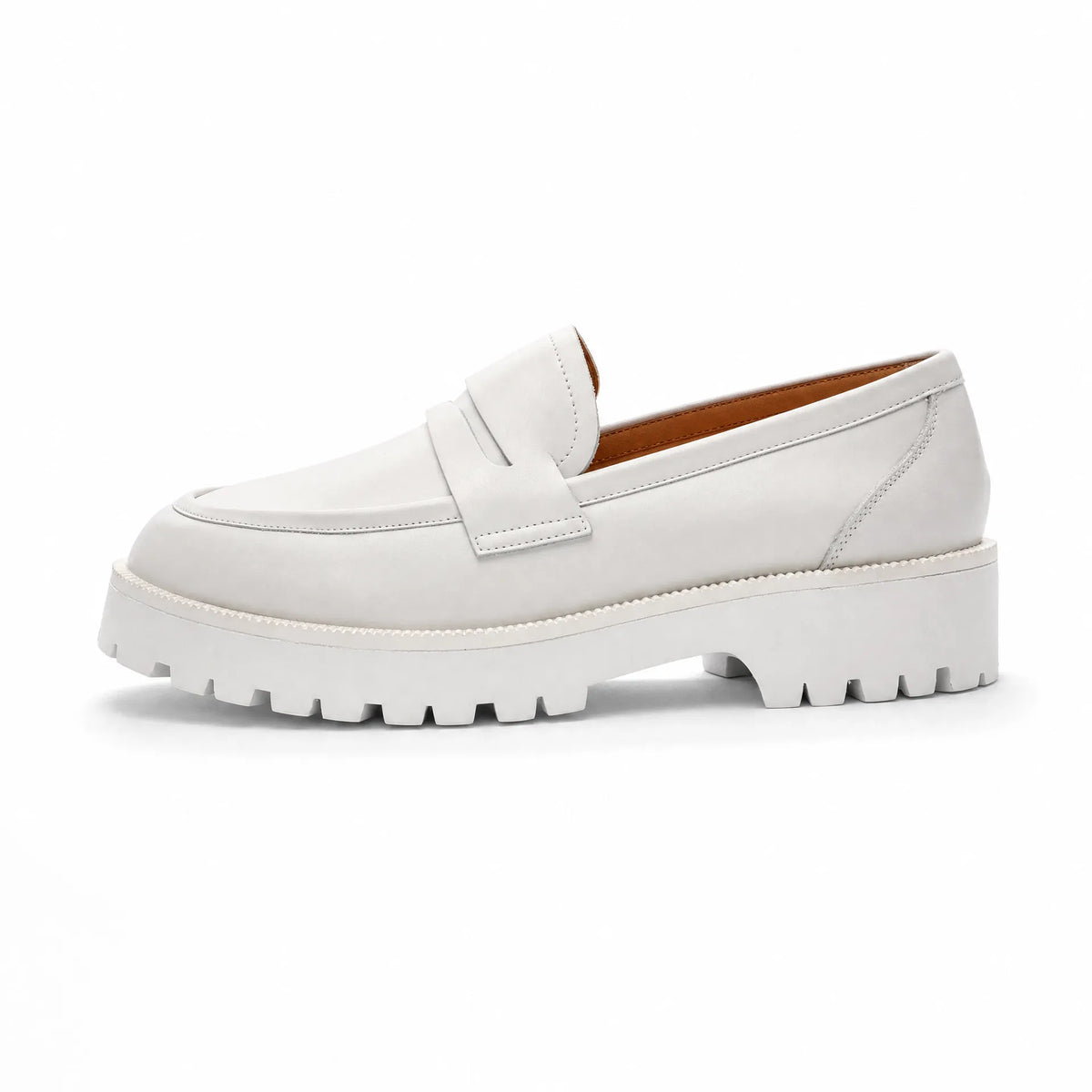 Gentry Morris Chunky Penny Platform Loafers