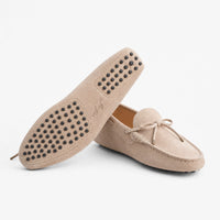 Suede Loafers Women Flat