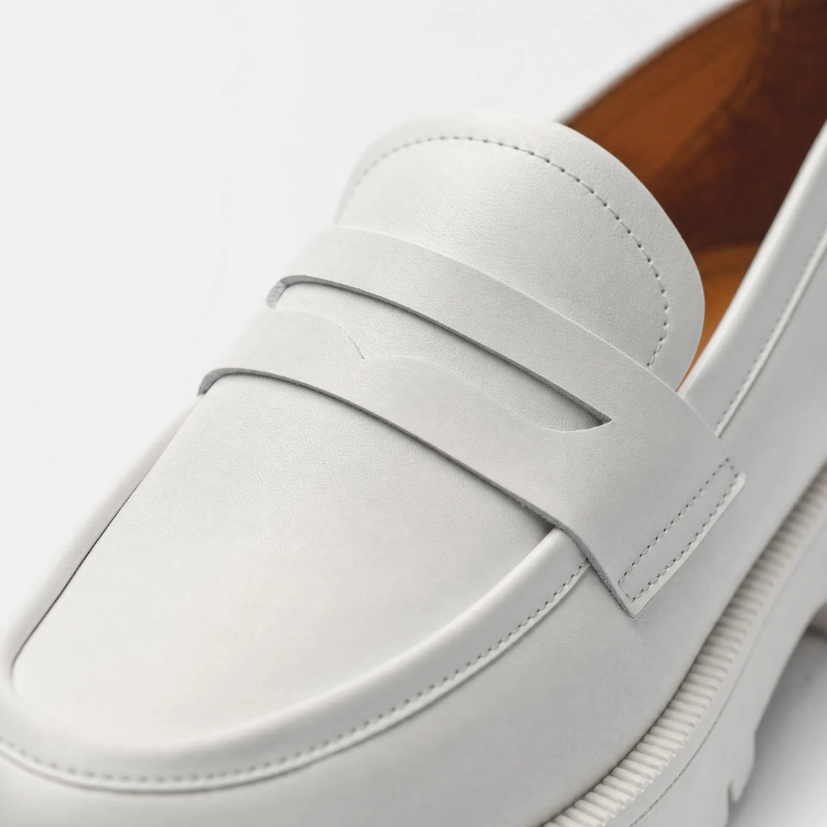 Gentry Morris Chunky Penny Platform Loafers