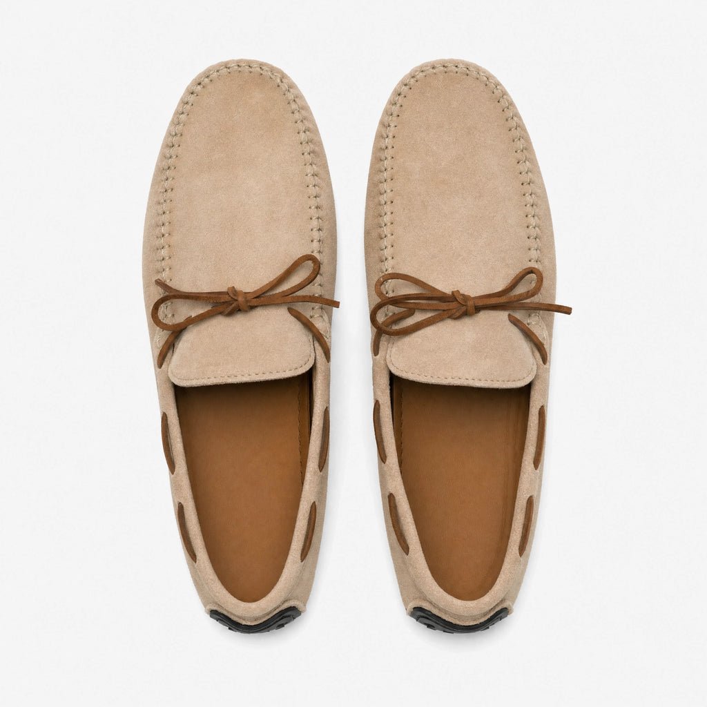 Suede Loafers Mens Boat Laces
