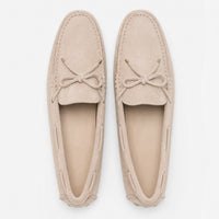 Suede Loafers Women Flat