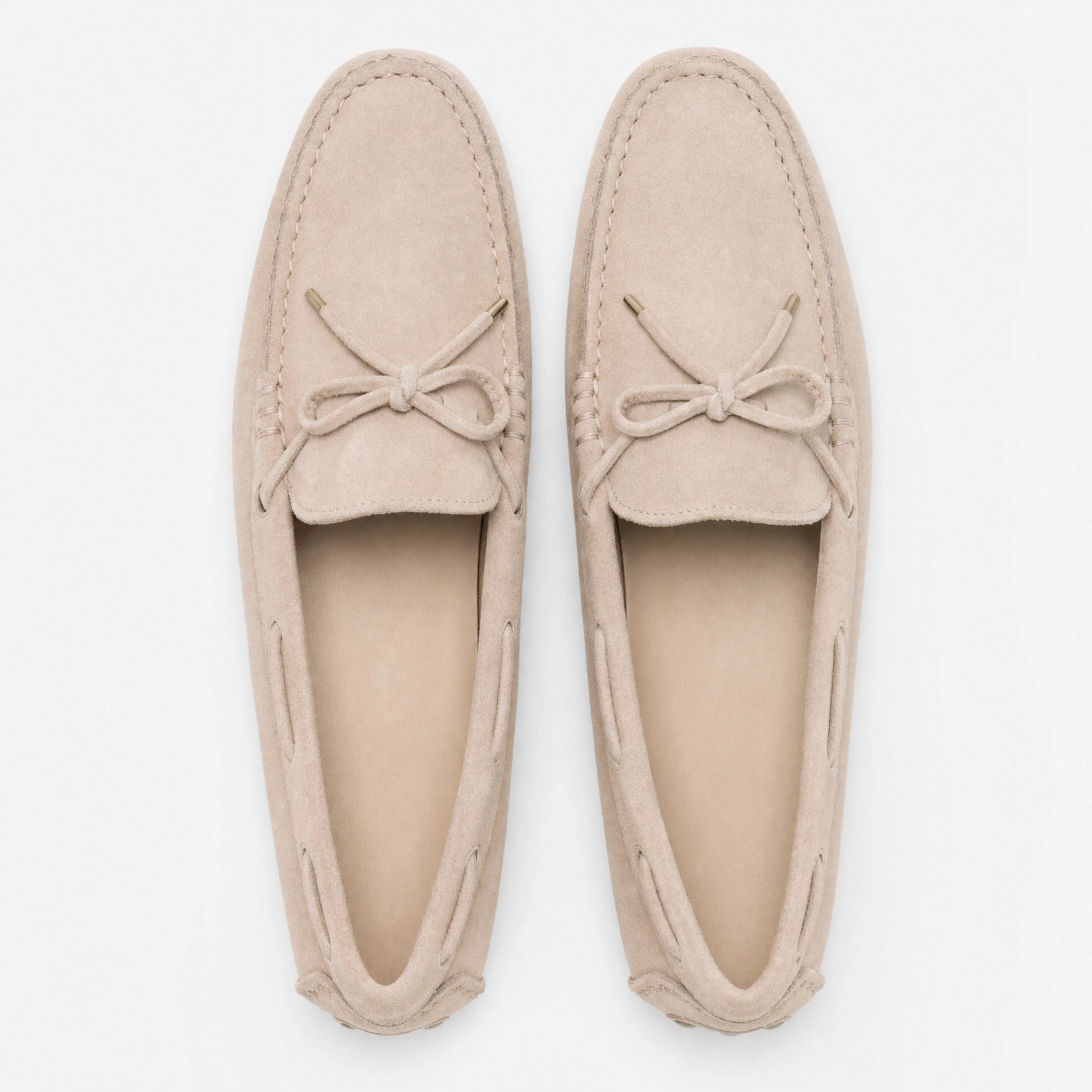 Suede Loafers Women Flat