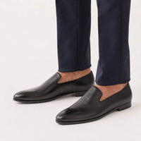Black Patent Dress Loafers
