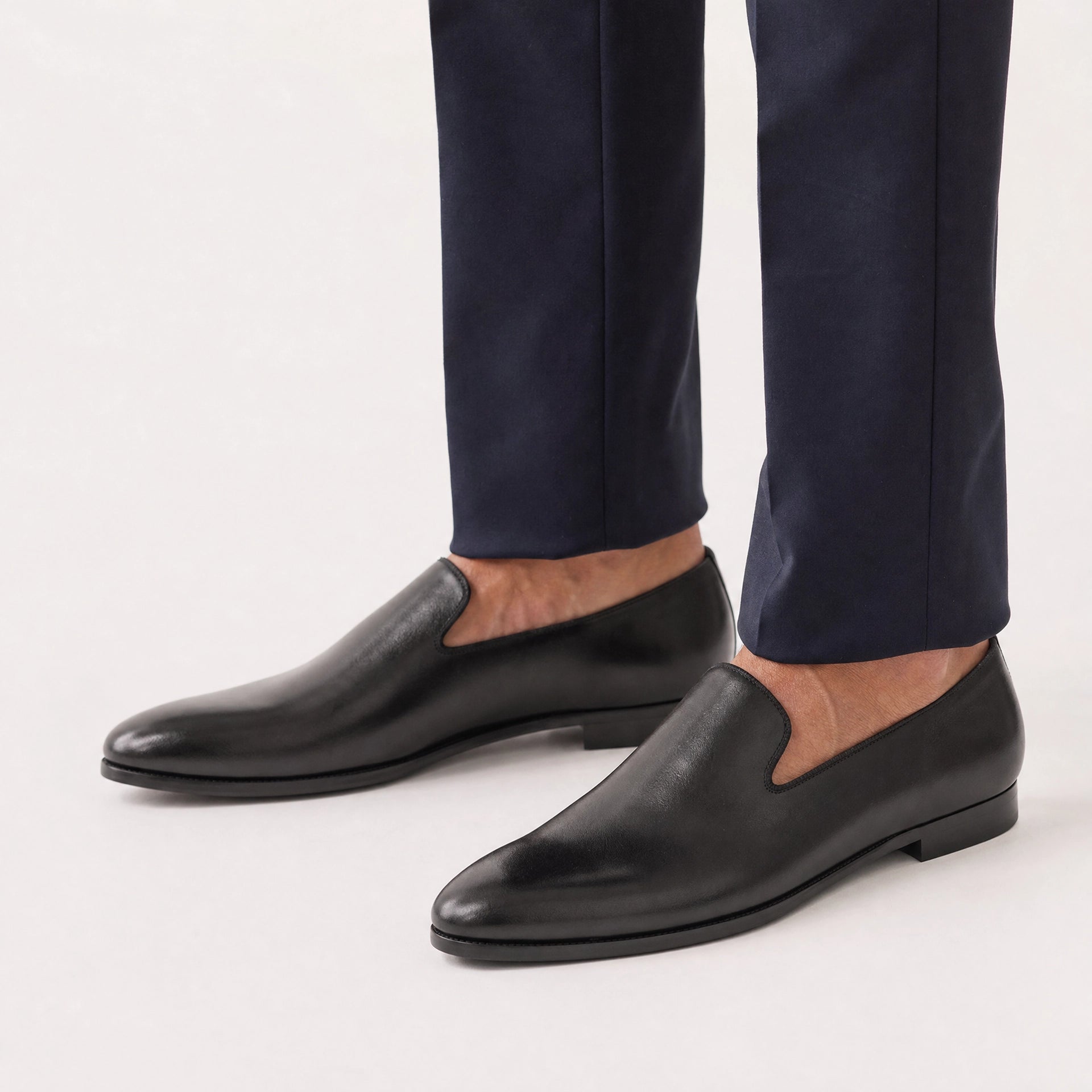 Black Patent Dress Loafers