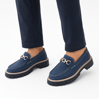 Gentry Morris Chain Platform Loafers Chunky Sole