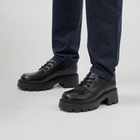 Gentry Morris Lace Up Platform Loafers Chunky