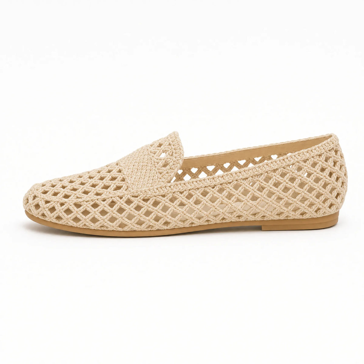 Gentry Morris Woven Loafers Cutout Slip On