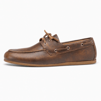 Gentry Morris Lace Up Loafers Dark Brown
