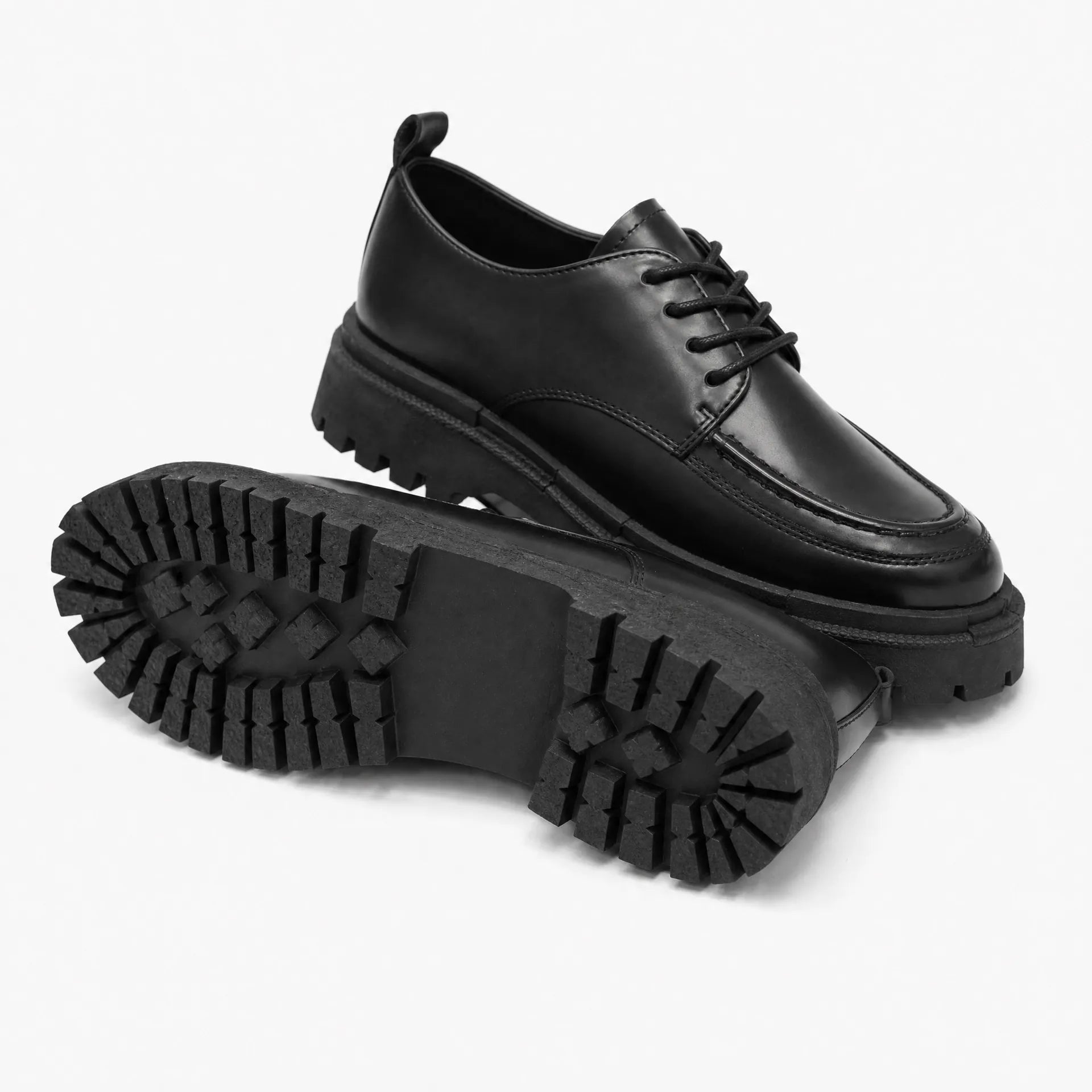 Gentry Morris Lace Up Chunky Mens Loafers
