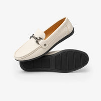 Quilted Metal Bar Loafers Boys