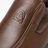 Gentry Morris Brown Thick Sole Mens Loafers