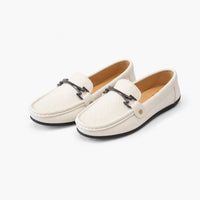 Quilted Metal Bar Loafers Boys