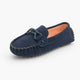 Mocassi v2 Night Blue / 21 Suede Loafers Kids Boat Laces