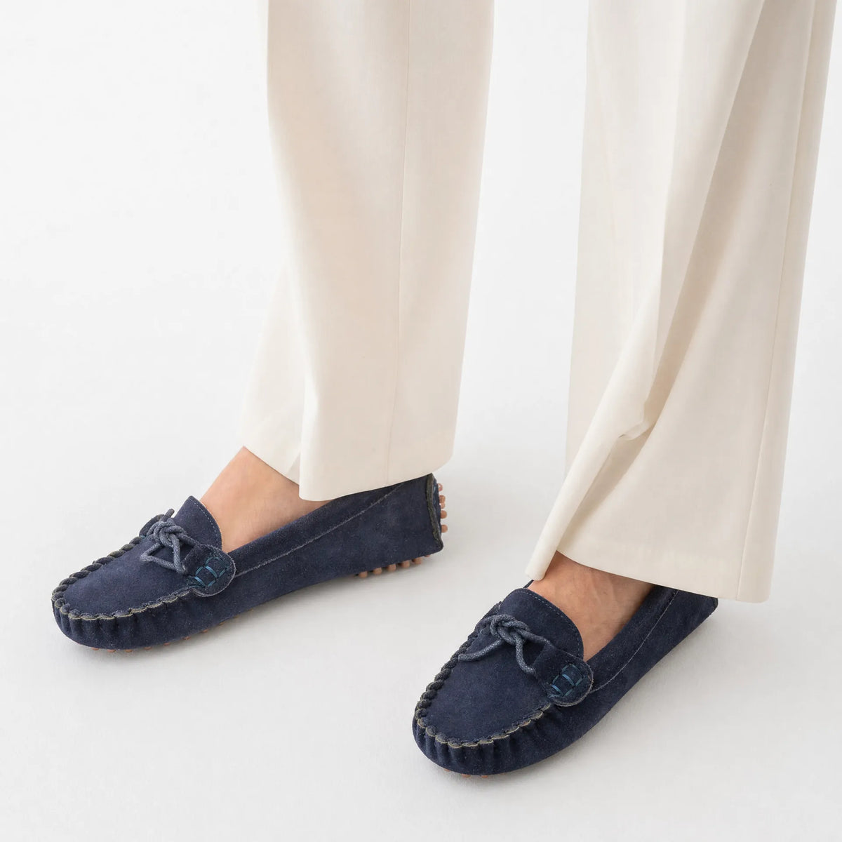 Mocassi v2 Suede Loafers Kids Boat Laces