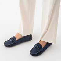 Mocassi v2 Suede Loafers Kids Boat Laces